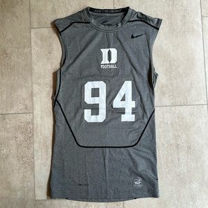 Duke Football Nike Compression Tank